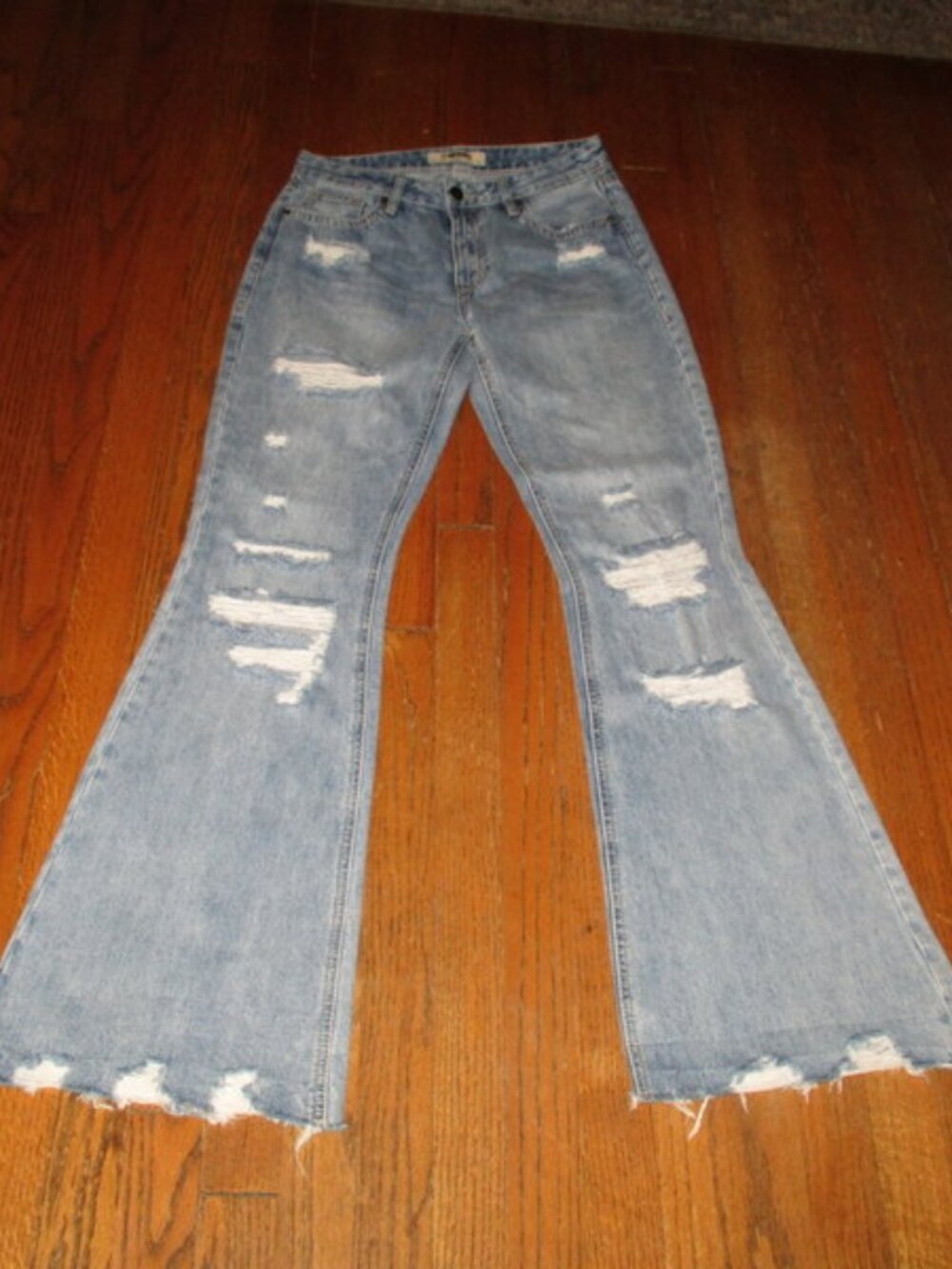 ROCK & ROLL DENIM Hi-Rise Flare Jeans